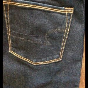 American Eagle Skinny Kick Jeans 4 Long